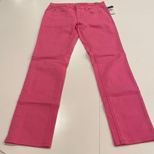 Ralph Lauren hot pink Bowery skinny girls size 12 NWT